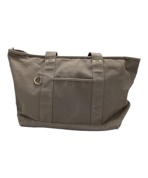 HUNTING WORLD（ハンティングワールド）HUNTING WORLD (ハンティングワールド) キャンバストートバッグ グレーの古着・服飾アイテム