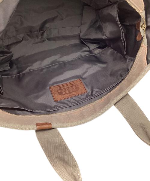 HUNTING WORLD（ハンティングワールド）HUNTING WORLD (ハンティングワールド) キャンバストートバッグ グレーの古着・服飾アイテム