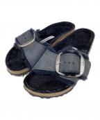 BIRKENSTOCKビルケンシュトック）の古着「ビッグバックルシアリング」｜ブラック