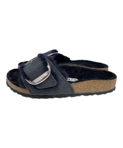 BIRKENSTOCK（ビルケンシュトック）BIRKENSTOCK (ビルケンシュトック) ビッグバックルシアリング ブラック サイズ:23cmの古着・服飾アイテム