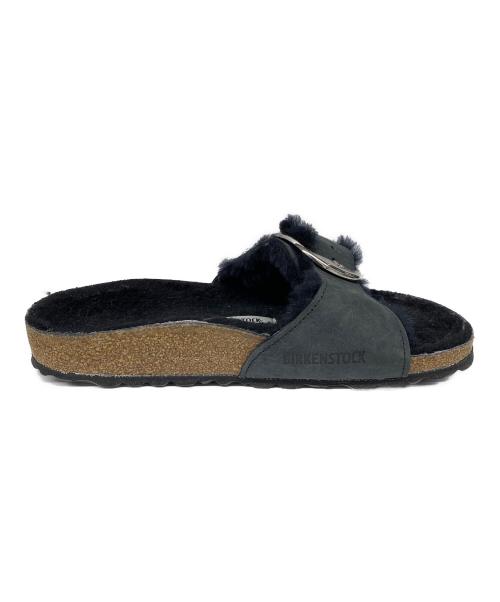 BIRKENSTOCK（ビルケンシュトック）BIRKENSTOCK (ビルケンシュトック) ビッグバックルシアリング ブラック サイズ:23cmの古着・服飾アイテム