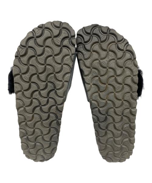BIRKENSTOCK（ビルケンシュトック）BIRKENSTOCK (ビルケンシュトック) ビッグバックルシアリング ブラック サイズ:23cmの古着・服飾アイテム