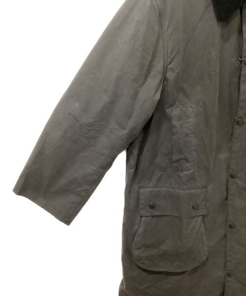 Barbour（バブアー）Barbour (バブアー) BORDER OS WAX JACKET グレー サイズ:40の古着・服飾アイテム