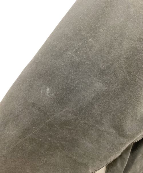 Barbour（バブアー）Barbour (バブアー) BORDER OS WAX JACKET グレー サイズ:40の古着・服飾アイテム