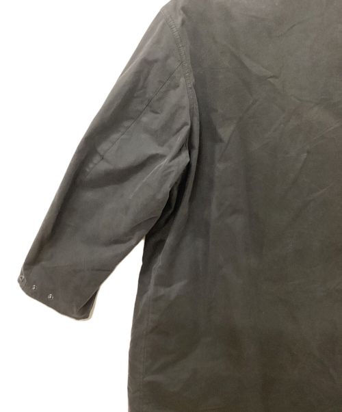 Barbour（バブアー）Barbour (バブアー) BORDER OS WAX JACKET グレー サイズ:40の古着・服飾アイテム