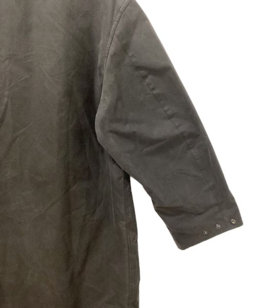 Barbour（バブアー）Barbour (バブアー) BORDER OS WAX JACKET グレー サイズ:40の古着・服飾アイテム