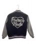 HUMAN MADE (ヒューマンメイド) バーシティジャケット グレー×ネイビー サイズ:XL：67000円
