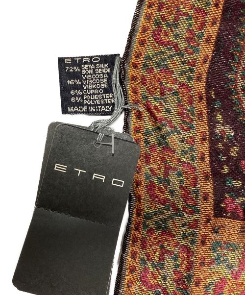 ETRO（エトロ）ETRO (エトロ) シルクスカーフ 未使用品の古着・服飾アイテム