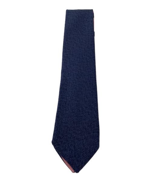 ERMENEGILDO ZEGNA（エルメネジルド・ゼニア）Ermenegildo Zegna (エルメネジルド・ゼニア) ツインタイ ブルー×ピンク サイズ:Freeの古着・服飾アイテム