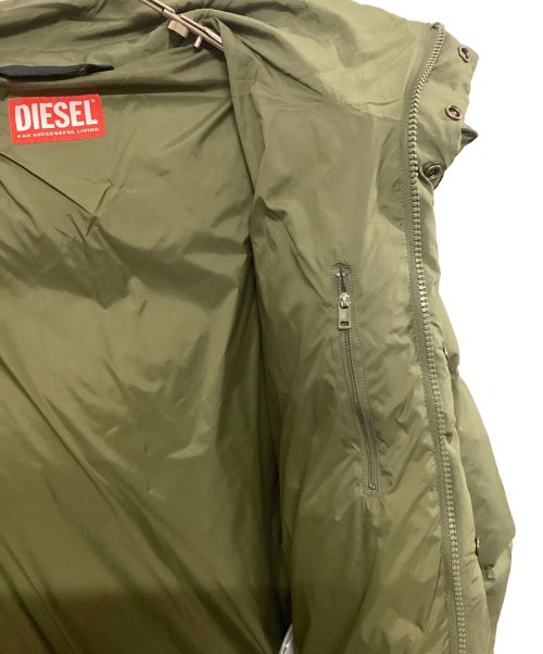 DIESEL（ディーゼル）DIESEL (ディーゼル) W-ROLFYS Dロゴジャケット グリーン サイズ:50の古着・服飾アイテム