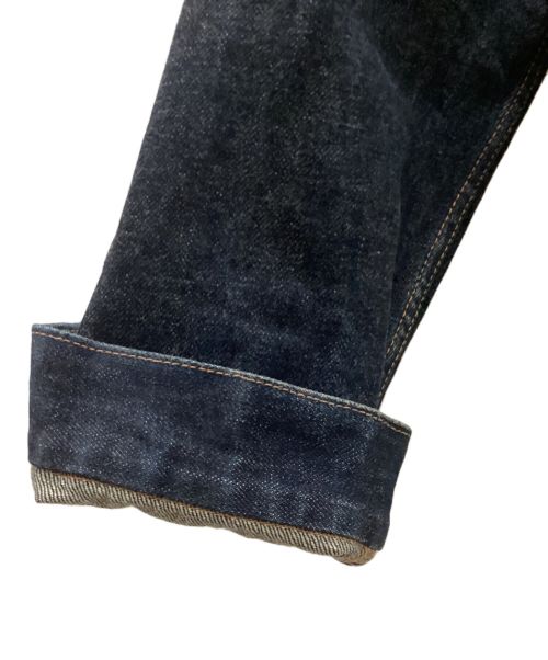 EVISU（エヴィス）EVISU (エビス) セルビッジ3rdデニムジャケット インディゴ サイズ:38の古着・服飾アイテム