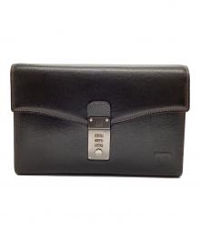 dunhill（ダンヒル）の古着「 90's　セカンドバッグ」｜ブラック