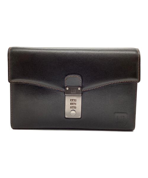 dunhill（ダンヒル）dunhill (ダンヒル)  90's　セカンドバッグ ブラックの古着・服飾アイテム