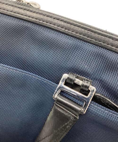 TUMI（トゥミ）TUMI (トゥミ) SLIM BRIEF CASE ネイビー×ブラックの古着・服飾アイテム