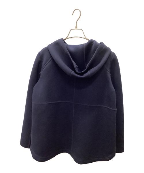 HIROKO BIS（ヒロコビス）HIROKO BIS (ヒロコビス) ボンディングフーディジャケット ネイビー サイズ:11の古着・服飾アイテム