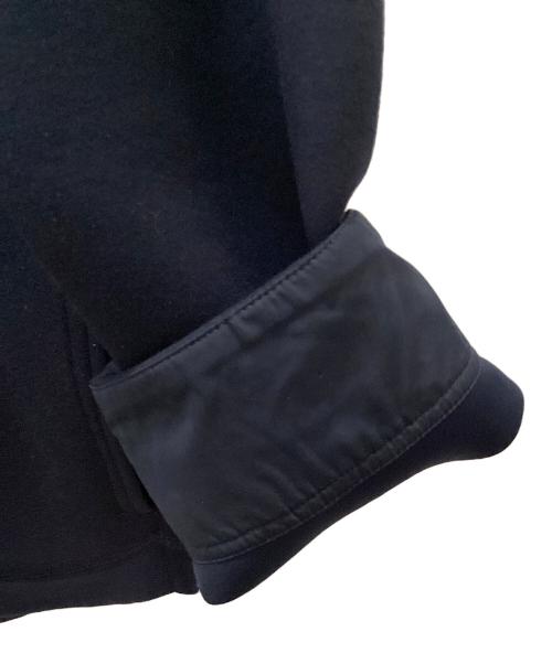 HIROKO BIS（ヒロコビス）HIROKO BIS (ヒロコビス) ボンディングフーディジャケット ネイビー サイズ:11の古着・服飾アイテム