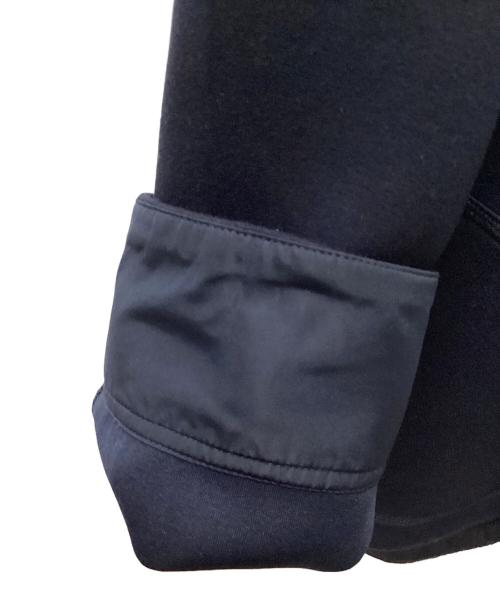 HIROKO BIS（ヒロコビス）HIROKO BIS (ヒロコビス) ボンディングフーディジャケット ネイビー サイズ:11の古着・服飾アイテム