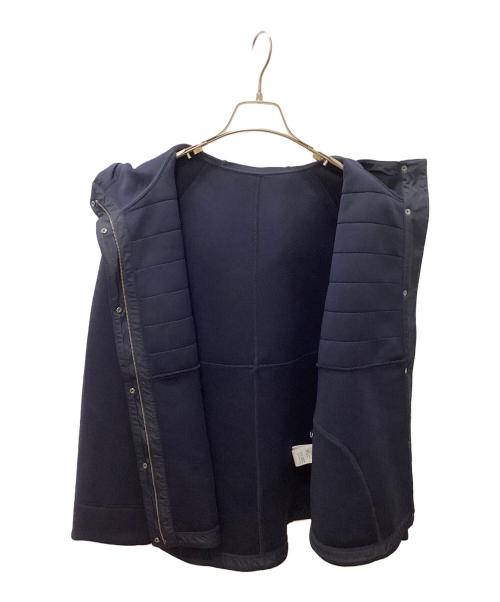 HIROKO BIS（ヒロコビス）HIROKO BIS (ヒロコビス) ボンディングフーディジャケット ネイビー サイズ:11の古着・服飾アイテム