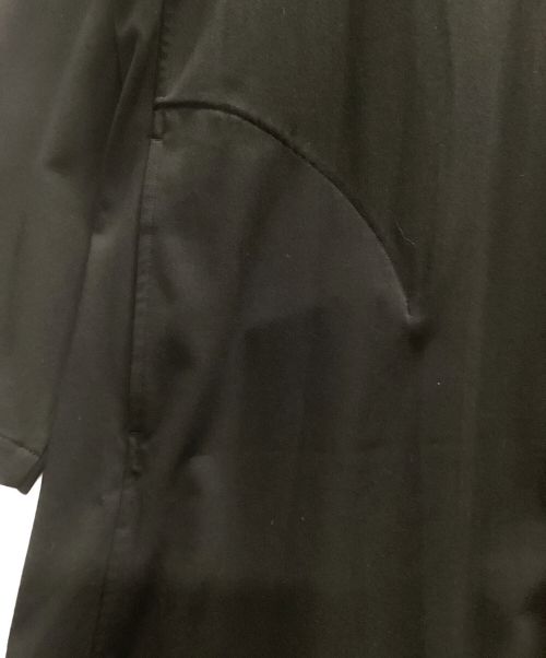 s’yte（サイト）s’yte (サイト) スタンドカラーシャツコート ブラック サイズ:Ⅿの古着・服飾アイテム