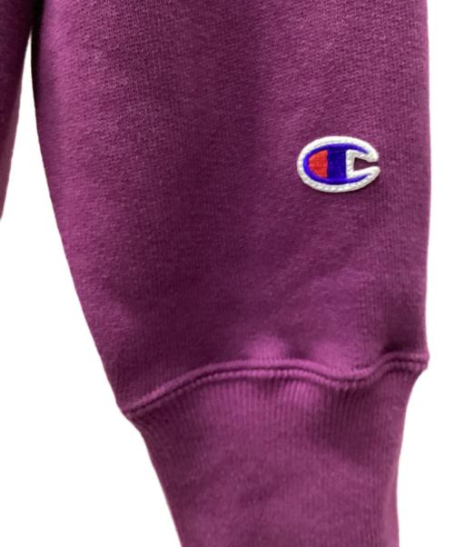 Champion REVERSE WEAVE（チャンピオン リバース ウィーブ）Champion REVERSE WEAVE (チャンピオン リバース ウィーブ) ジップパーカー パープル サイズ:MEDIUMの古着・服飾アイテム