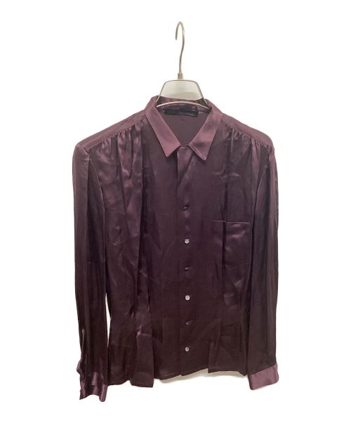 RALPH LAUREN（ラルフローレン）RALPH LAUREN (ラルフローレン) 80's シルクスカートセットアップブラウス エンジ サイズ:Ⅿの古着・服飾アイテム