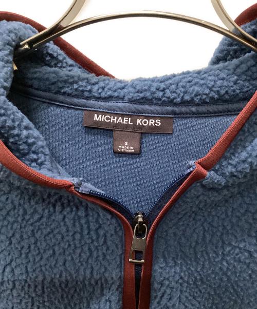 MICHAEL KORS（マイケル・コース）MICHAEL KORS (マイケルコース) アノラックフリースジャケット ネイビー サイズ:Sの古着・服飾アイテム
