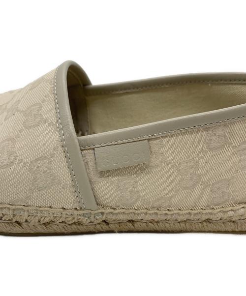 GUCCI（グッチ）GUCCI (グッチ) エスパドリーユ ベージュ サイズ:25cmの古着・服飾アイテム