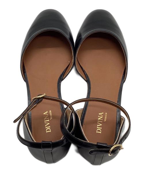 DIVINA（ディヴィーナ）DIVINA (ディヴィーナ) ストラップサンダル ブラック サイズ:36の古着・服飾アイテム