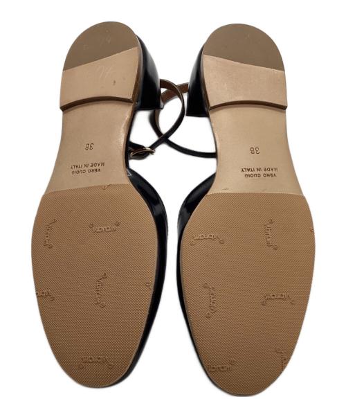 DIVINA（ディヴィーナ）DIVINA (ディヴィーナ) ストラップサンダル ブラック サイズ:36の古着・服飾アイテム