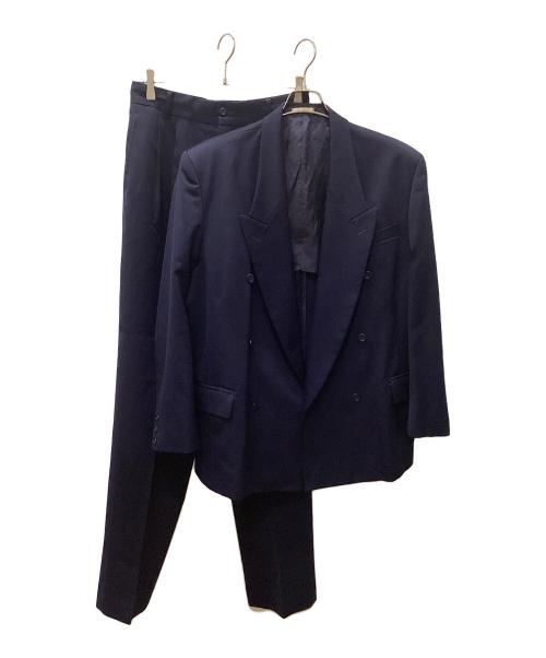 DAN-HAOTU（ダン・ハオトゥ）DAN-HAOTU (ダン・ハオトゥ) 80s Y-ZIP セットアップスーツ ネイビー サイズ:Lの古着・服飾アイテム