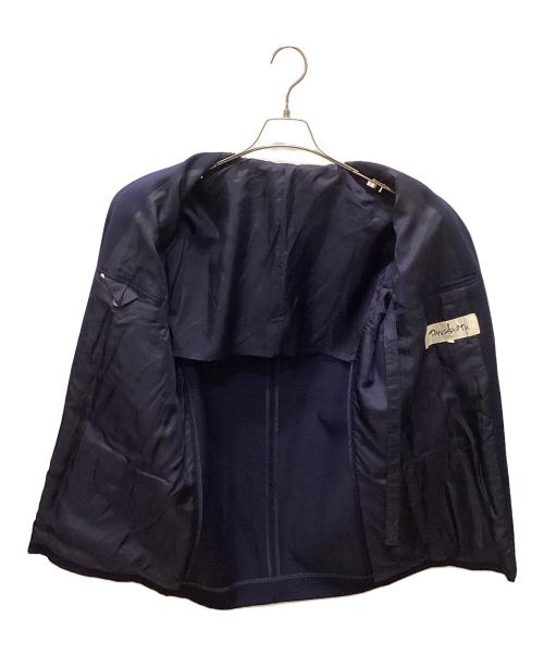 DAN-HAOTU（ダン・ハオトゥ）DAN-HAOTU (ダン・ハオトゥ) 80s Y-ZIP セットアップスーツ ネイビー サイズ:Lの古着・服飾アイテム