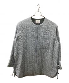 STERNBERG（スタンバーグ）の古着「STERNBERG スリットキルティングジャケット」｜スカイブルー