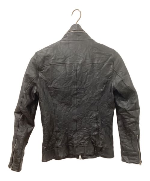 Junhashimoto（ジュンハシモト）Junhashimoto (ジュンハシモト) インナーライダースジャケット ブラック サイズ:2の古着・服飾アイテム