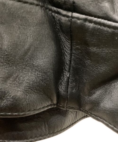 Junhashimoto（ジュンハシモト）Junhashimoto (ジュンハシモト) インナーライダースジャケット ブラック サイズ:2の古着・服飾アイテム