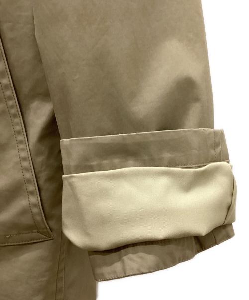 MHL（エムエイチエル）MHL (エムエイチエル) ダウンライナー付ステンカラーコート ベージュ サイズ:Mの古着・服飾アイテム