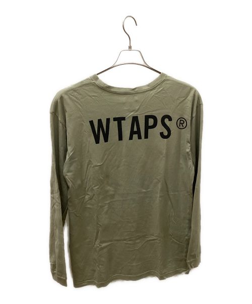 WTAPS（ダブルタップス）WTAPS (ダブルタップス) ロングスリーブTシャツ オリーブ サイズ:X02の古着・服飾アイテム