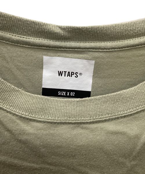 WTAPS（ダブルタップス）WTAPS (ダブルタップス) ロングスリーブTシャツ オリーブ サイズ:X02の古着・服飾アイテム