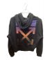 OFFWHITE (オフホワイト) 21FW DEGRADE ARROW OVER HOODIE ブラック サイズ:L：25000円
