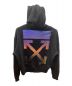 中古・古着 OFFWHITE (オフホワイト) 21FW DEGRADE ARROW OVER HOODIE ブラック サイズ:L：25000円
