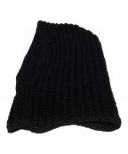 kijima takayukiキジマタカユキ）の古着「ニットバラクラバ」｜ブラック