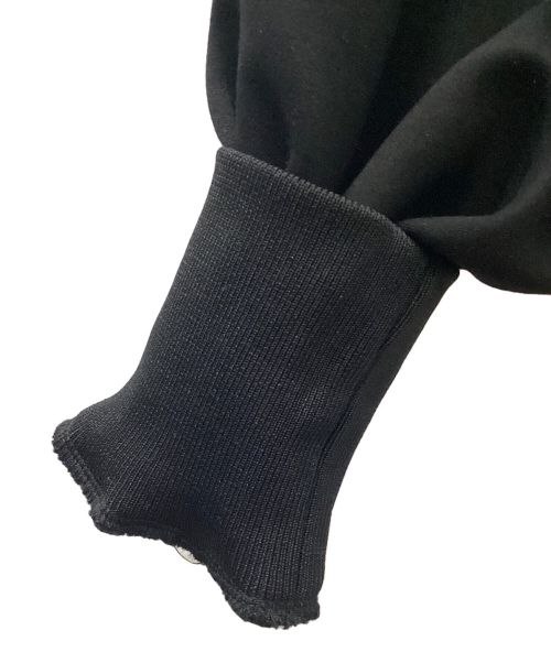 ELLIE（エリー）ELLIE (エリー) ジップアップボンディングジャケット ブラック サイズ:Freeの古着・服飾アイテム