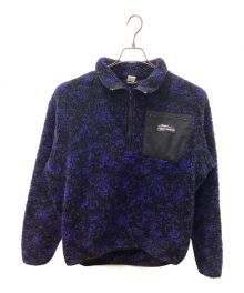 ragged mountain（ラギットマウンテン）の古着「90's outdoor Fleece half-Zipper Jacket」｜ブルー×ブラック