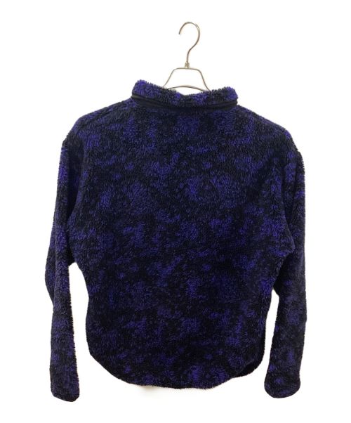 ragged mountain（ラギットマウンテン）ragged mountain (ラギットマウンテン) 90's outdoor Fleece half-Zipper Jacket ブルー×ブラック サイズ:Lの古着・服飾アイテム