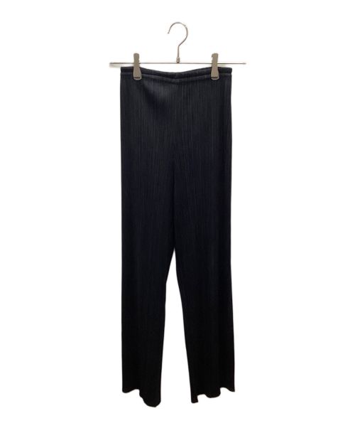 PLEATS PLEASE（プリーツプリーズ）PLEATS PLEASE (プリーツプリーズ) プリーツパンツ ネイビー サイズ:size3の古着・服飾アイテム