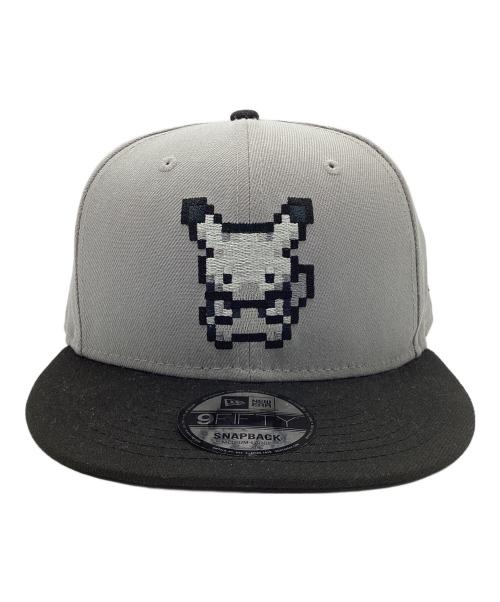 New Era（ニューエラ）New Era (ニューエラ) pokemon (ポケモン) 9FIFTY ピカチュウ 950 POKEMON PIX PIKACHU グレー×ブラック サイズ:MEDIUM/LARGEの古着・服飾アイテム