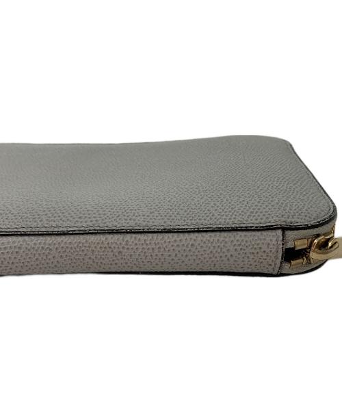 Valextra（ヴァレクストラ）Valextra (ヴァレクストラ) 長財布 グレーの古着・服飾アイテム