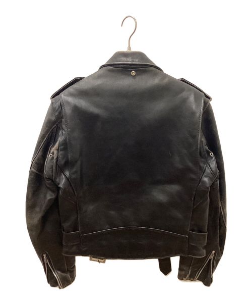 PERFECTO by Schott（パーフェクト バイ ショット）PERFECTO by Schott (パーフェクト バイ ショット) 80-90'sダブルライダースジャケット ブラック サイズ:US 40の古着・服飾アイテム
