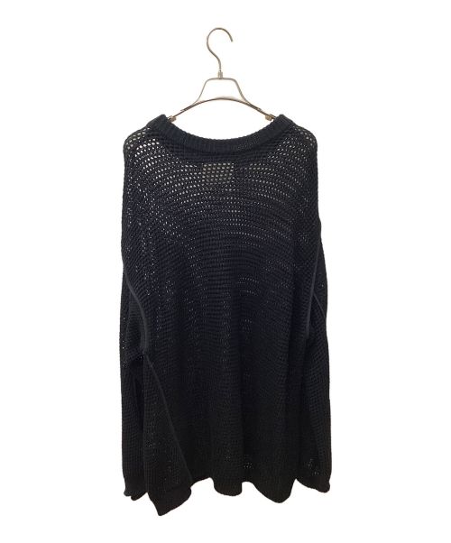 MAISON SPECIAL（メゾンスペシャル）MAISON SPECIAL (メゾンスペシャル) メッシュニット ブラック サイズ:46の古着・服飾アイテム