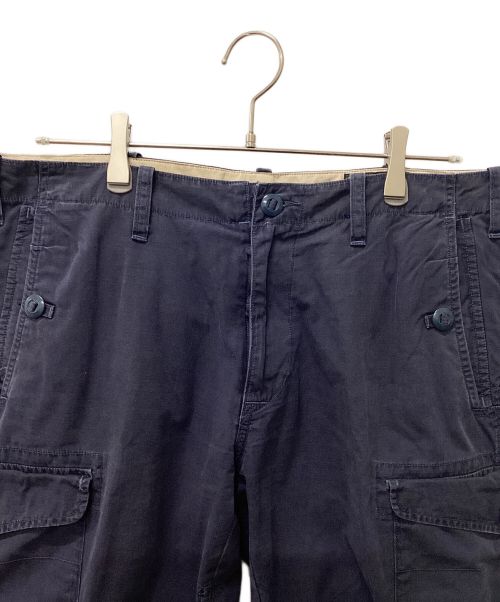POLO RALPH LAUREN（ポロ・ラルフローレン）POLO RALPH LAUREN (ポロ・ラルフローレン) 民間品ダブルニーカーゴパンツ ネイビー サイズ:XLの古着・服飾アイテム