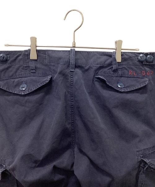 POLO RALPH LAUREN（ポロ・ラルフローレン）POLO RALPH LAUREN (ポロ・ラルフローレン) 民間品ダブルニーカーゴパンツ ネイビー サイズ:XLの古着・服飾アイテム